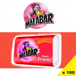 Malabar Goût fraise, 100...