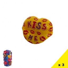 Kiss Pop Crazy Lips, 3 pièces