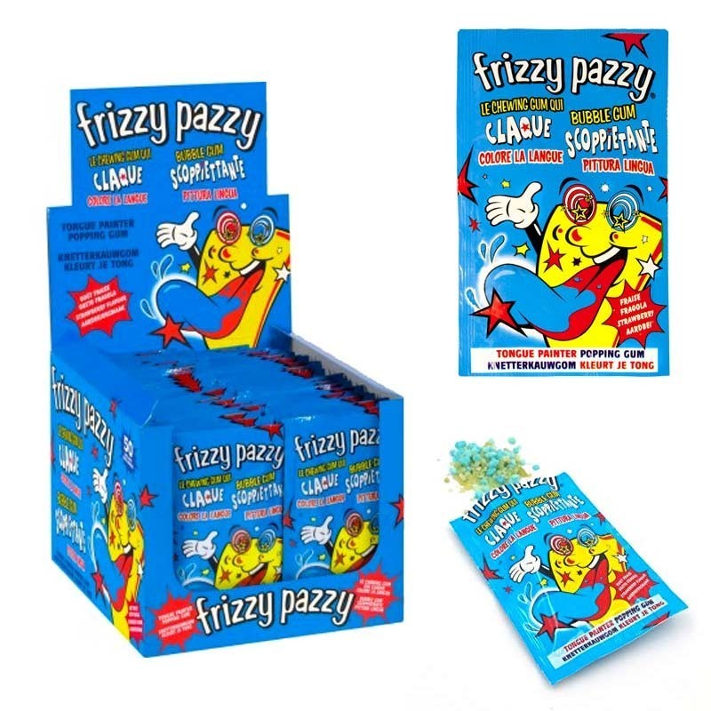 Frizzy Pazzy Tâche Langue, 50 pièces