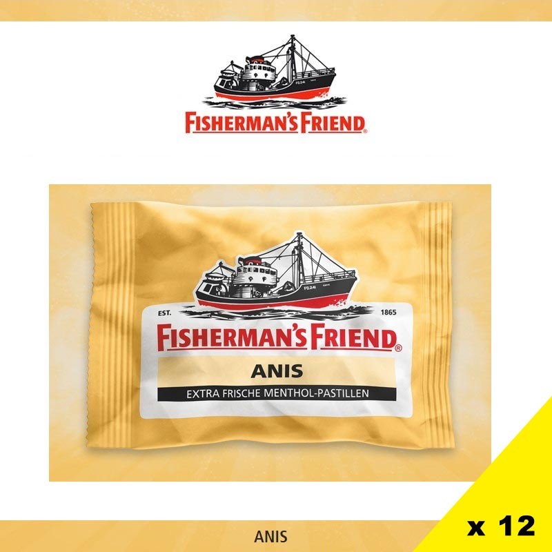 Fisherman friend original, pastilles sans sucre, bonbon fisherman